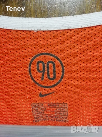 Holland Davids Nike T90 Total 90 оригинална футболна тениска фланелка Холандия Нидерландия Давидс , снимка 6 - Тениски - 48460341