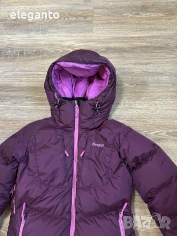 Висок клас зимна пухенка Bergans of Norway SAUDA 750fill Down Jacket , XS  размер - гъши пух, снимка 6 - Якета - 53355417