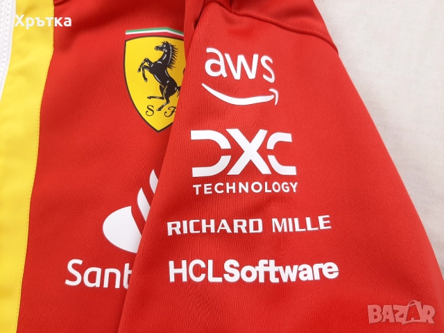 Puma Scuderia Ferrari F1 Team Softshell - Оригинално мъжко яке, снимка 10 - Якета - 52666677