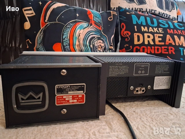 CROWN AMCRON D150 A made in 🇺🇸 , снимка 6 - Ресийвъри, усилватели, смесителни пултове - 53838751