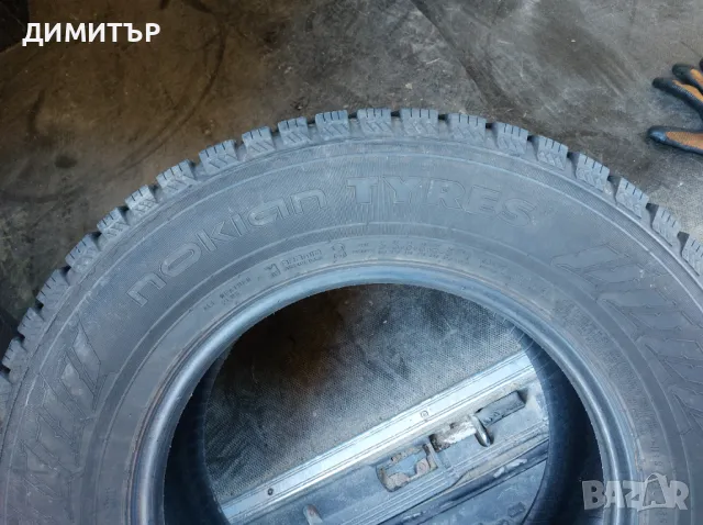 4бр.зимни NOKIAN 235/65/16C 121R DOT 3421, снимка 5 - Гуми и джанти - 48597895