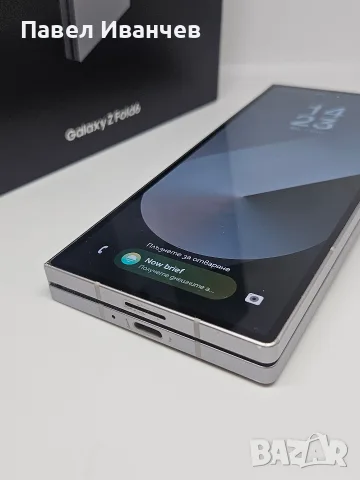 ГАРАНЦИЯ Samsung Galaxy Z Fold 6 5G 256GB Silver Shadow 99% Battery, снимка 5 - Samsung - 56012359