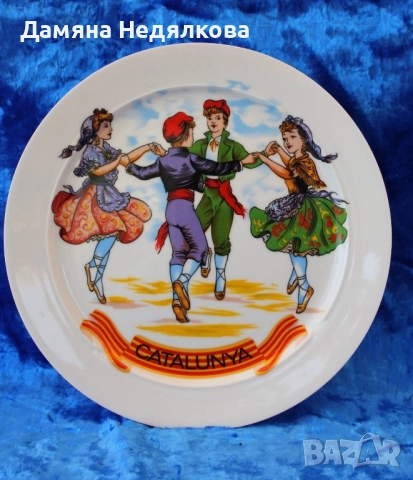 порцеланова чиния catalunya 
