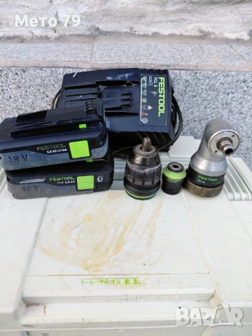 Festool C-18 Li Винтоверт , снимка 5 - Други инструменти - 53757038