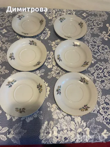 Порцеланови чинии и чинийки - 2 вида, снимка 2 - Сервизи - 41292072