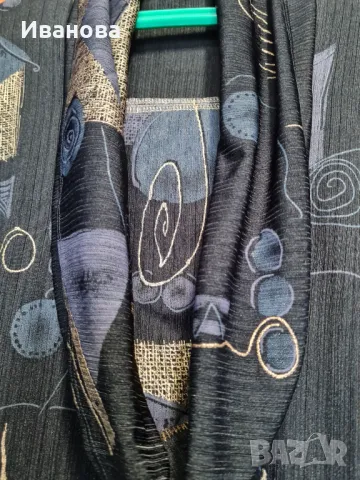 Блуза с интересно деколте, снимка 3 - Туники - 50244920