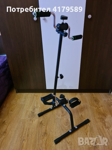 Мини велоергометър за раздвижване на краката и ръцете, снимка 2 - Фитнес уреди - 53205728