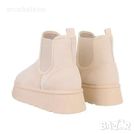 Дамски зимни боти Челси, 2цвята , снимка 4 - Дамски боти - 42950503