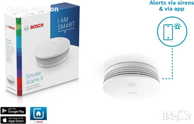 Bosch Smart Home димен детектор II, с функция за приложение, съвместим с Apple HomeKit

, снимка 6 - Други стоки за дома - 50015365