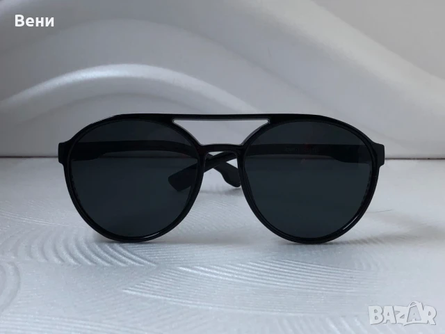 Модерни мъжки кръгли слънчеви очила, снимка 4 - Слънчеви и диоптрични очила - 50508400