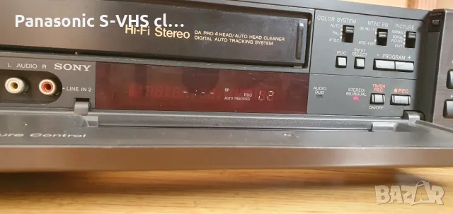 SONY SLV-E8UV VHS Hi-Fi stereo Sp/Lp  rec & Play, снимка 9 - Плейъри, домашно кино, прожектори - 49244364