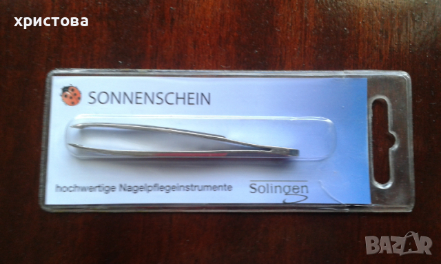 Пинсета за вежди