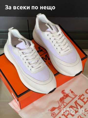 Hermes Мъжки Маратонки👟Мъжки Спортни Обувки Хермес - Налични Различни Цветове Код E1261, снимка 11 - Маратонки - 53755747