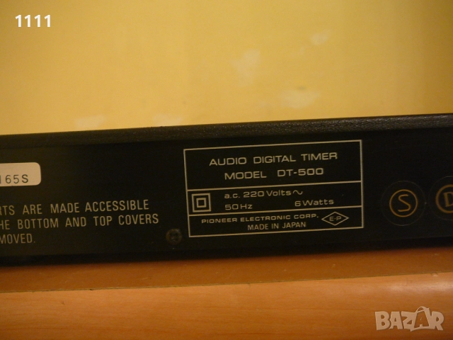 PIONEER DT-500, снимка 9 - Ресийвъри, усилватели, смесителни пултове - 52154245