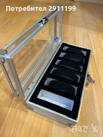 Алуминиева кутия за часовници, снимка 7 - Други - 53848193