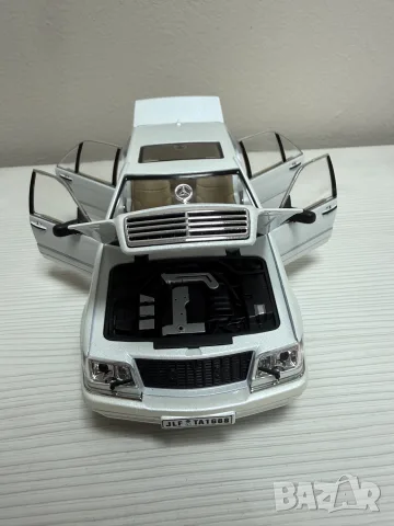 Mercedes W140 S-Class 1:24 мащаб, снимка 14 - Колекции - 55769329