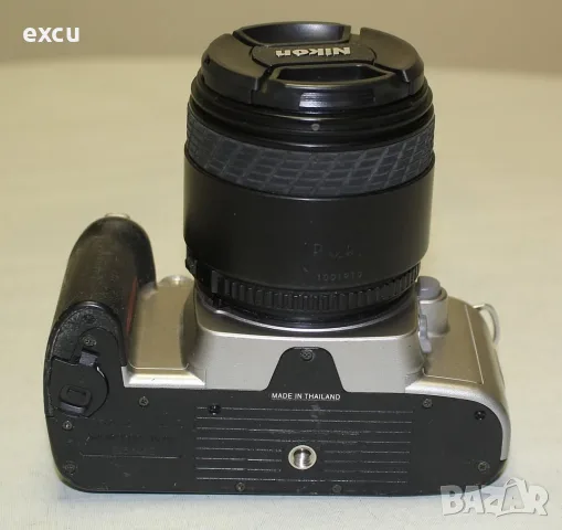 Фотоапарат Nikon F55 + обектив Sigma AF 28mm F1.8, снимка 4 - Фотоапарати - 55754285