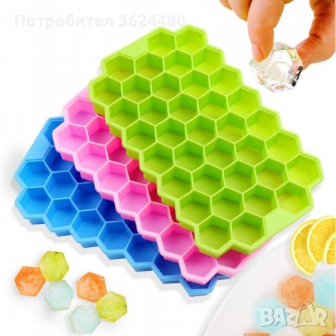 Гъвкава форма за ледени кубчета - , снимка 7 - Други стоки за дома - 39985114