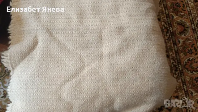 Ръчно изработени вълнени китеници /вълнена основа/, снимка 5 - Платове и дамаски - 48221802