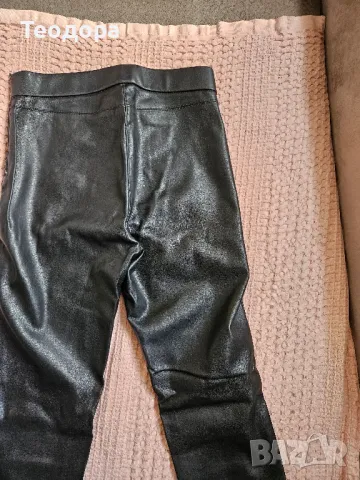 Панталон ZARA изкуствена кожа S, снимка 5 - Панталони - 47385379