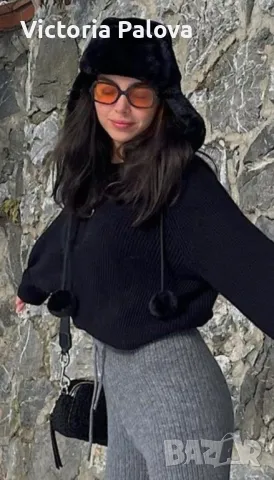 Шапка ушанка естествена кожа, снимка 12 - Шапки - 47727707