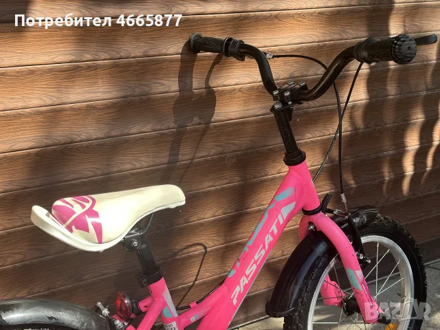 Детски велосипед Passati Alex 16”, снимка 3 - Велосипеди - 55704625