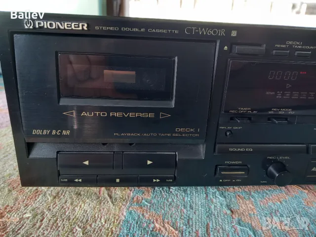 PIONEER CT-W601R Cassette Deck , снимка 9 - Декове - 49088531