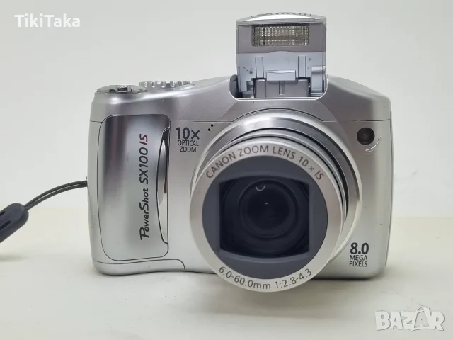Canon PowerShot SX100 IS 8MP Digital Camera 10x Optical Zoom