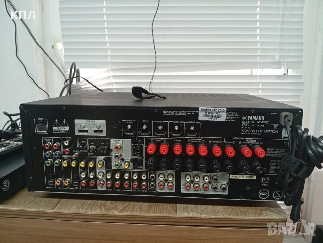 7.2 канален ресивър YAMAHA RX-V 767, снимка 14 - Ресийвъри, усилватели, смесителни пултове - 53506676