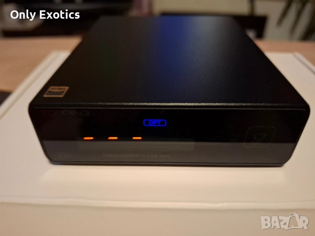 Topping E30 back DAC цап 768khz / DSD512 / usb dac, снимка 10 - Аудиосистеми - 53136145