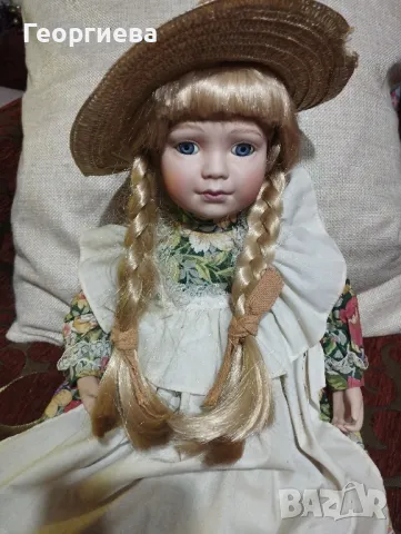 Керамична кукла , снимка 3 - Кукли - 48448216
