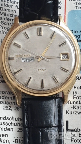 Рядък мъжки часовник SEIKO DX 6106-8060 -60те години, снимка 12 - Антикварни и старинни предмети - 53708487