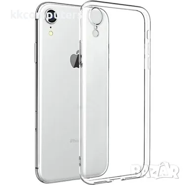 Калъф силикон 100% прозрачен 2mm за iPhone XR Баркод : 3131841