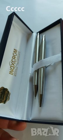 INOXCROM  химикалка  и  пиромолив  , позлатени Spain 