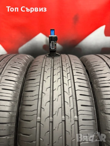 215 55 17, Летни гуми, Continental EcoContact6, 4 броя, снимка 4 - Гуми и джанти - 53696615