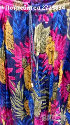 Пола от поплин с подплата, Индия, снимка 6 - Поли - 29291974