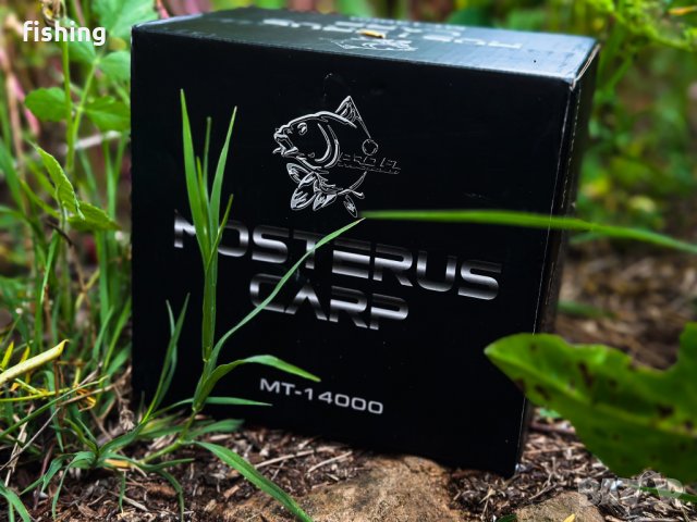 Шаранджийска Макара FL Mosterus Carp MT-14000, снимка 6 - Макари - 41533872