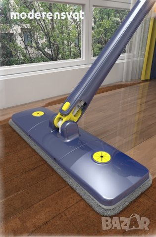 Моп за почистване 360° правоъгълен, снимка 4 - Мопове, кофи, четки и метли - 41335739