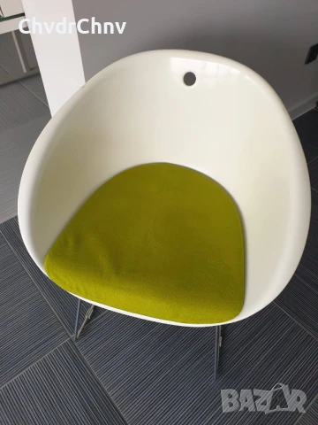 4бр Pedrali Gliss 920/италиански дизайнерски пластмасови столове с подлакътници, снимка 3 - Столове - 51020239