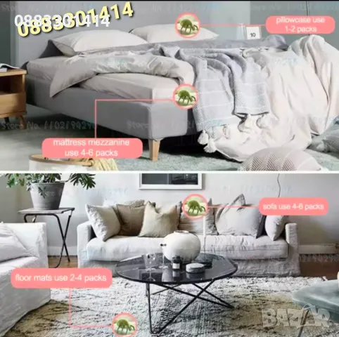 ПРОМО! Препарат против акари и бактерии , снимка 6 - Други стоки за дома - 50079953