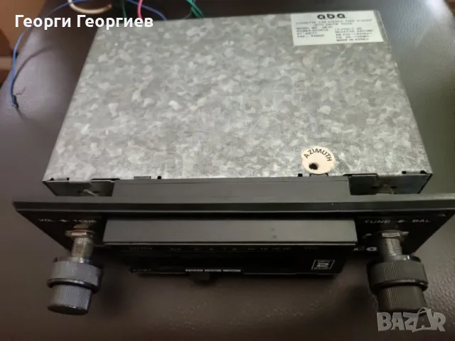 Стар авто радиокасетофон А.B.A., снимка 4 - Аксесоари и консумативи - 50078210