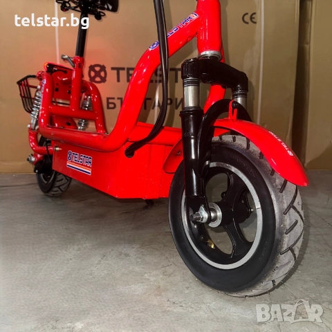 Електрически сгъваем скутер Telstar 300-4 PRO MINI HARLEY Нов модел 2025, високопроизводителни батер, снимка 9 - Мотоциклети и мототехника - 52426053