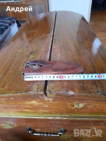 Стара кожена кания, снимка 6 - Други ценни предмети - 51066151