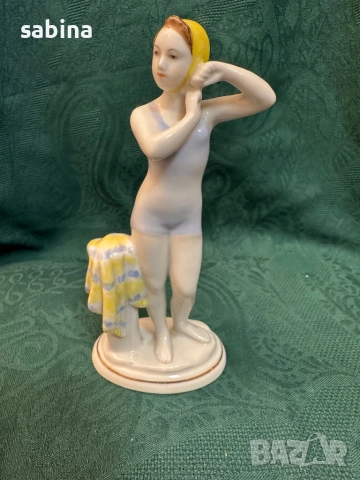 Статуетка „Млада плувкиня“ (Юная пловчиха). ЛФЗ „Ломоносов“