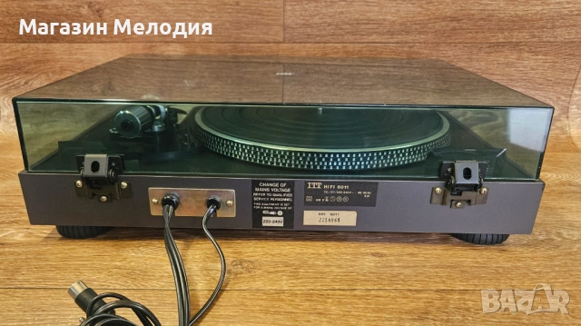 ITT HiFi 8011 Direct Drive Turntable Грамофон – Немска класика / Vintage Audiophile Record Player, снимка 10 - Грамофони - 52550316