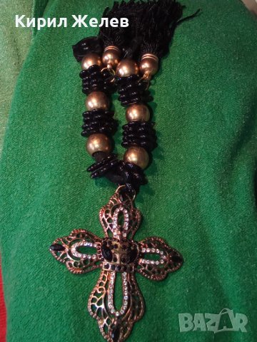 МНОГО ИНТЕРЕСНО ПОЗЛАТЕНО УКРАШЕНИЕ с КРИСТАЛИ - ФРЕНСКА АРИСТОКРАТИЧНА СИМВОЛИКА 30160, снимка 17 - Други - 37901261