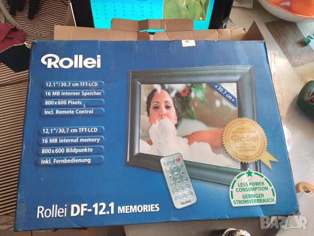 Цифрова Фоторамка 12.1" Rolley DF-12.1, снимка 13 - Друга електроника - 53221168
