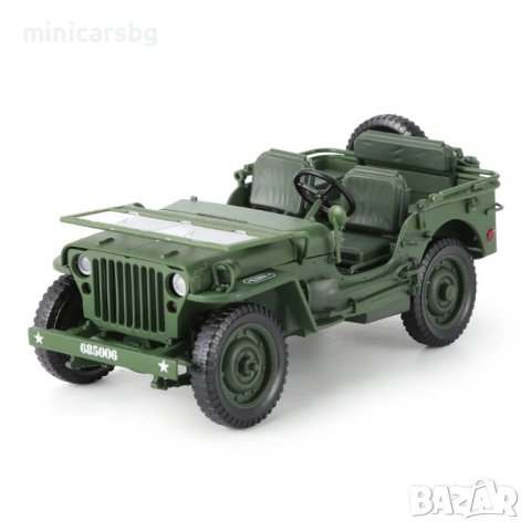 Метални колички: Jeep Military Tactics (Джип военна тактика), снимка 4 - Колекции - 34908068