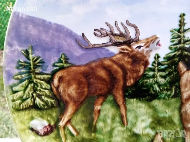 * Schramberg * - винтидж чиния за стена !, снимка 3 - Антикварни и старинни предмети - 49423790