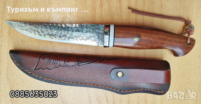 Ловни ножове / дамаска стомана , 2 модела /, снимка 14 - Ножове - 55905335
